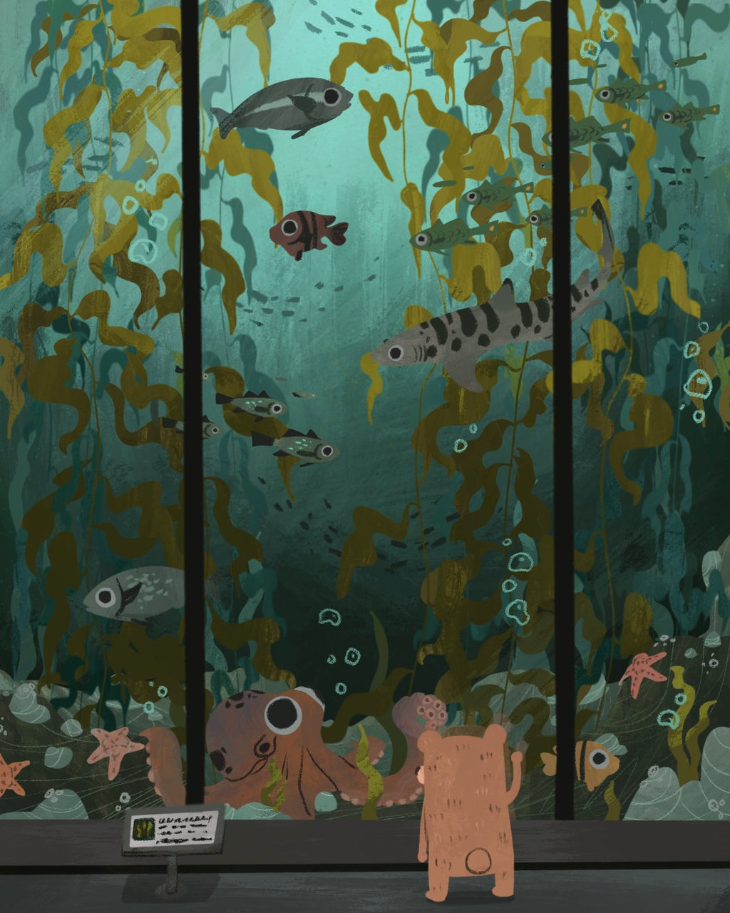 🐟Ottie’s Aquarium Day 🐟
