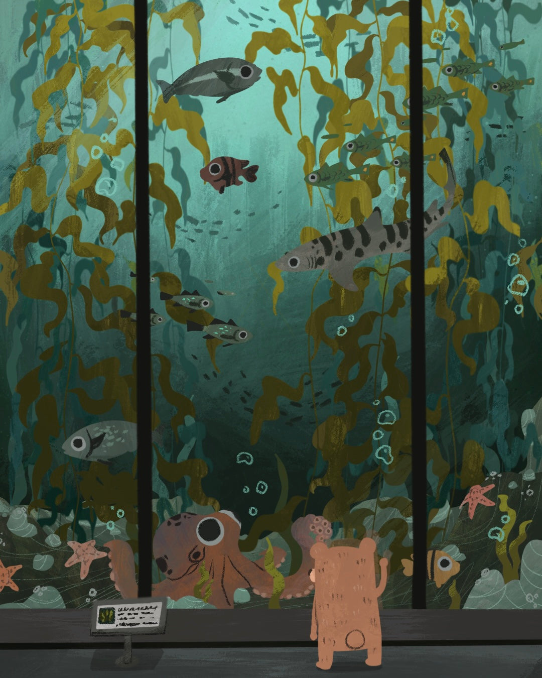 🐟Ottie’s Aquarium Day 🐟